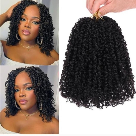 Other - 6 Packs Pre-looped Yanky Twist Crochet Hair  24 Strands/PCS Synthetic 12